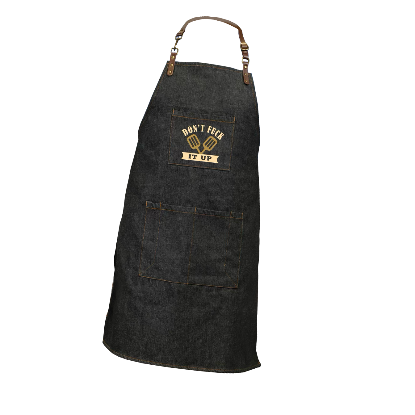 DENIM APRON